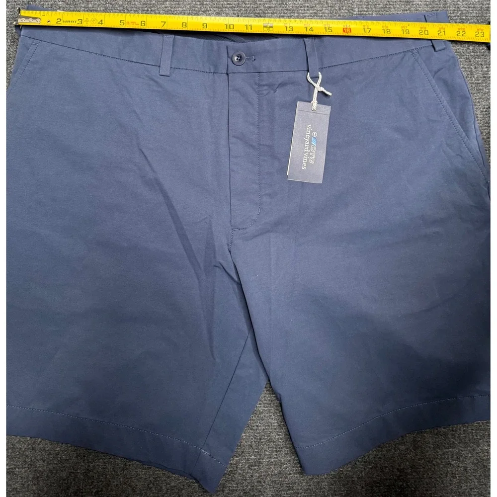 NWT Vineyard Vines Mens 44 OTG On-The-Go Shorts Blue Blazer Golf Preppy